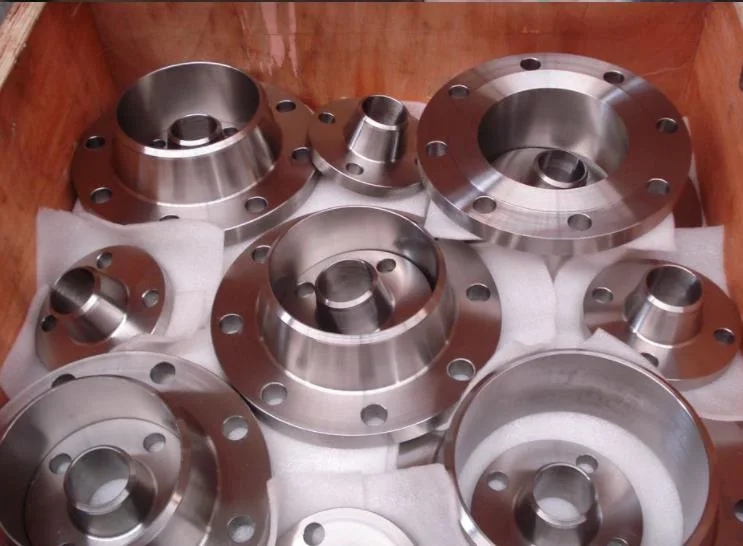 ASME B16.5 Stainless Steel CNC Machined Forging Socked Weld Flange