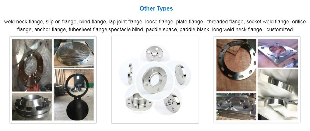 ASME B16.5 Stainless Steel CNC Machined Forging Socked Weld Flange