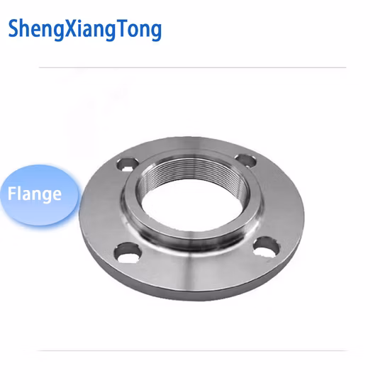 Shengxiangtong ANSI/DIN/En1092-1 Forgé Carbone/Acier Inoxydable Pn10/16 Col à Souder/Aveugle/Slip on/Joint à recouvrement/Plaque Plate/Douille RF/FF Brides de Tuyau